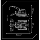 Mould King 17051 Snežná rolba R/C