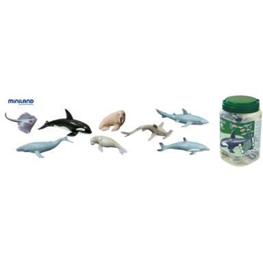 Miniland SEA ANIMALS 8 UTS