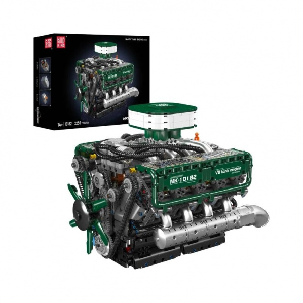 Mould King 10182 Tankový motor V8 Mould King 10182 Tankový motor V8