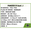 COBI 3097 Nemecký stredný tank PANZER IV Ausf. J