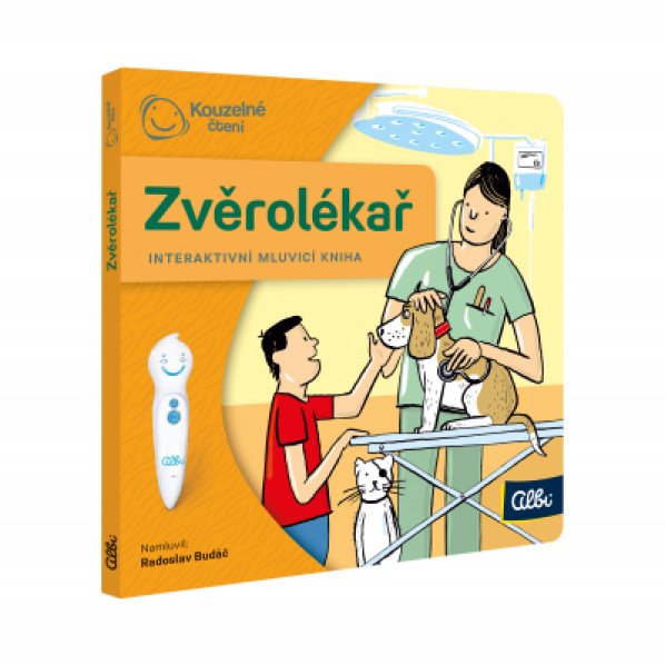 Albi Kouzelné čtení Minikniha povolání – Zvěrolékař Albi Kouzelné čtení Minikniha povolání – Zvěrolékař