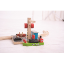 Bigjigs Rail Uhoľný dok so žeriavom