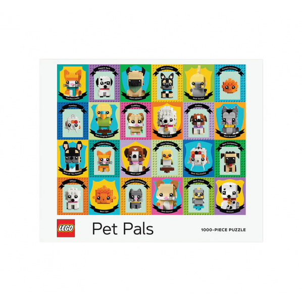 Chronicle Books Puzzle LEGO® Zvířecí kamarádi 1000 dílků Chronicle Books Puzzle LEGO® Zvířecí kamarádi 1000 dílků