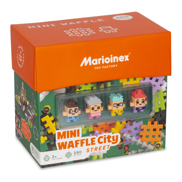 Marioinex MINI WAFLE - Město Marioinex MINI WAFLE - Město