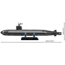 COBI 4859 Sous-marin SNLE