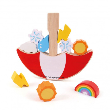 Bigjigs Toys – Balančná hra „Počasie“