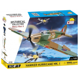 Cobi 5728 Britské stiehacie lietadlo Hawker Hurricane Mk. I