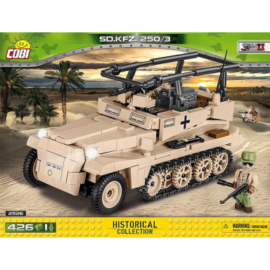 Cobi 2526 Nemecké vozidlo Sd.Kfz 250/3 (DAK)