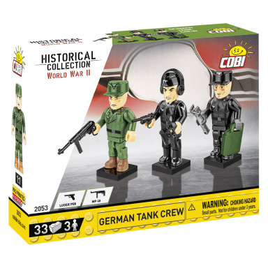 COBI 2053 3 figúrky s doplnkami Nemeckí tankisti