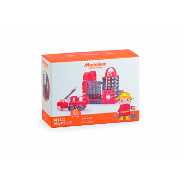 Marioinex MINI WAFLE – Hasič (veľký)