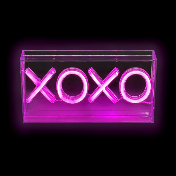 2Kids Toys LED NEON LIGHT lampička XOXO 2Kids Toys LED NEON LIGHT lampička XOXO