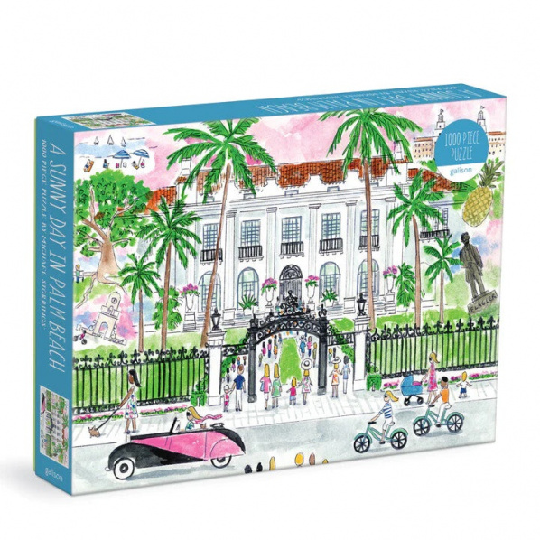 Galison Puzzle Slunečný den v Palm Beach 1000 dílků Galison Puzzle Slunečný den v Palm Beach 1000 dílků