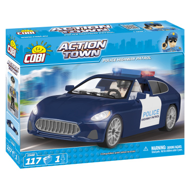 Cobi 1548 ACTION TOWN – Diaľničná policajná hliadka 117 k, 1 f