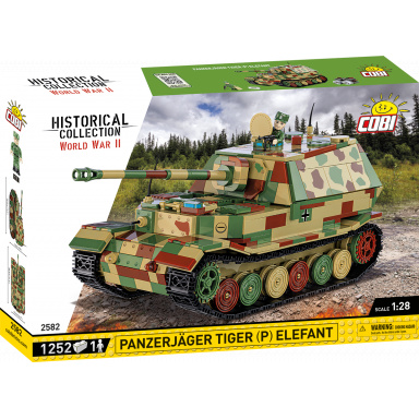 Cobi 2582 Nemecký stíhač tankov Panzerjäger Tiger (P) Elefant