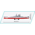 COBI 4833 Bojová loď YAMATO