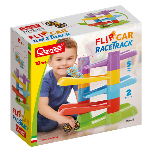 Quercetti 06496 Flip Car Race Track Quercetti 06496 Flip Car Race Track