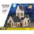 COBI 2299 Francúzsky kostol Sainte-Mère-Église D-DAY
