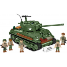 COBI 3118 Americký stredný tank WW Sherman M4A2E8(76)W
