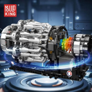 Mould King 10216 Letecký prúdový motor