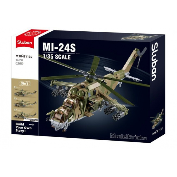 Sluban B1137 Sovietsky bojový vrtuľník Mil Mi-24