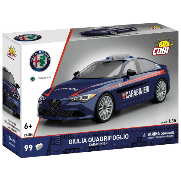 COBI 24654 Alfa Romeo Giulia Quadrifoglio Carabinieri