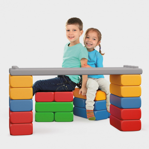 Marioinex Didaktická doska s tehlami (veľká sada) - 23 ks Marioinex Didaktická doska s tehlami (veľká sada) - 23 ks