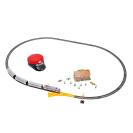 Pequetren PRÍMESTSKÝ VLAK RENFE so stanicou a čiapkou výpravcu