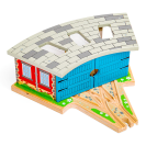 Bigjigs Rail Trojité depo s bránou