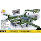 COBI 5882 Americké stíhacie lietadlo Lockheed P-38 Lightning