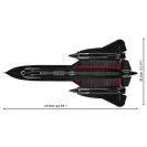 COBI 5891 Americké lietadlo Lockheed SR-71 Blackbird