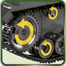 COBI 2548 Samohybný protilietadlový kanón Flakpanzer IV Wirbelwind
