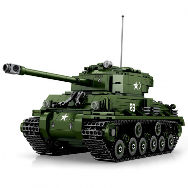 Reobrix 77030 Tank Sherman M4A3E8 – World of Tanks
