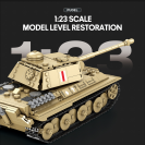 Reobrix 77034 Tank Panther „Pudel“ World of Tanks