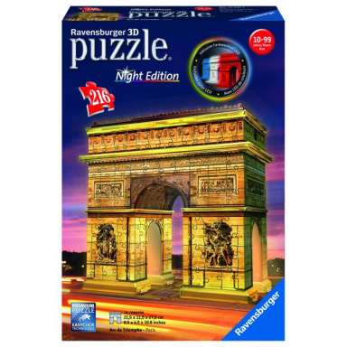 Ravensburger Víťazný oblúk Nočná edícia, 3D, 216 dielikov