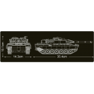 Mould King 20020 Nemecký tank Leopard 2 R/C