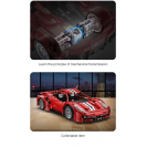 CaDA C61049W Športové auto Red Devil