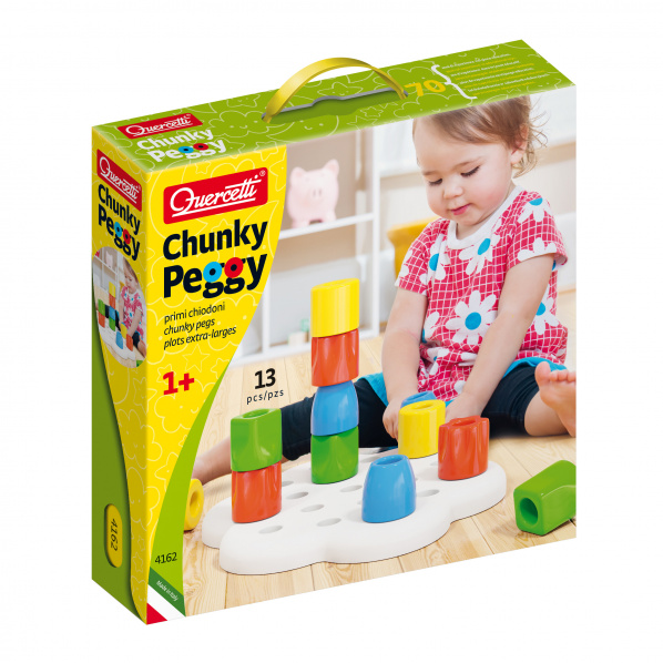 Quercetti 04162_PO Chunky Peggy Quercetti 04162_PO Chunky Peggy