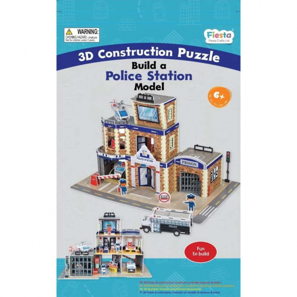 Fiesta Crafts 3D skládačka Policejní stanice Fiesta Crafts 3D skládačka Policejní stanice