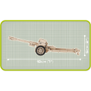 COBI 2252 Nemecké protitankové delo 7,5 cm Pak 40