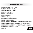 COBI 2621 Izraelský tank Merkava Mk. I / II