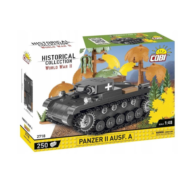 Cobi 2718 Lehký tank PANZER II AUSF. A Cobi 2718 Lehký tank PANZER II AUSF. A