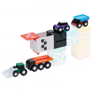 Qbi 228 Fun Vehicle Challenge – rozširujúci balíček kreatívnej magnetickej stavebnice