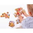 Betexa KukiKuk - Vééliké Puzzle loto Ročné obdobie