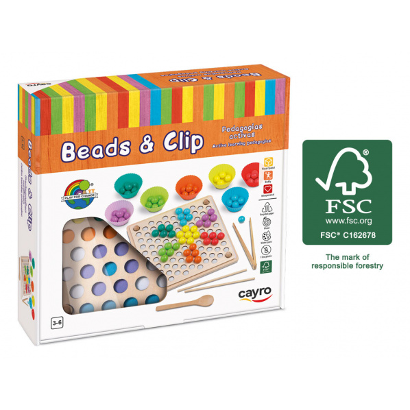 Cayro 8178 - Bead & Clip (FSC drevo)