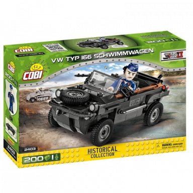 Cobi 2403 Nemecké osobné vozidlo VW typ 166 Schwimmwagen