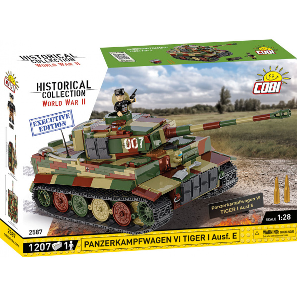 Cobi 2587 Nemecký tank PzKpfw VI Tiger Ausf. E, EXECUTIVE EDITION
