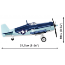 COBI 5883 Americké stíhacie lietadlo Grumman F6F Hellcat