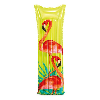 INTEX 59720 Matrace potlač/transparent, 183 x 69 cm – Plameniaky