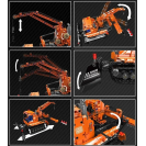 Mould King 17051 Snežná rolba R/C