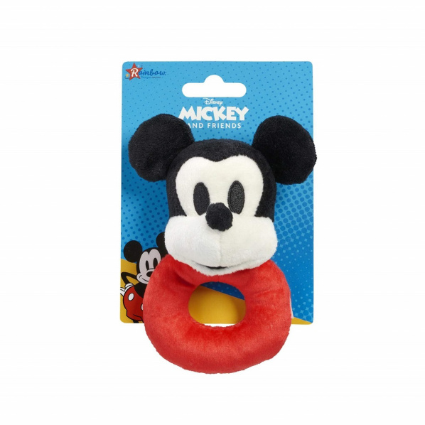 Rainbow Plyšové chrastítko Mickey Mouse Rainbow Plyšové chrastítko Mickey Mouse